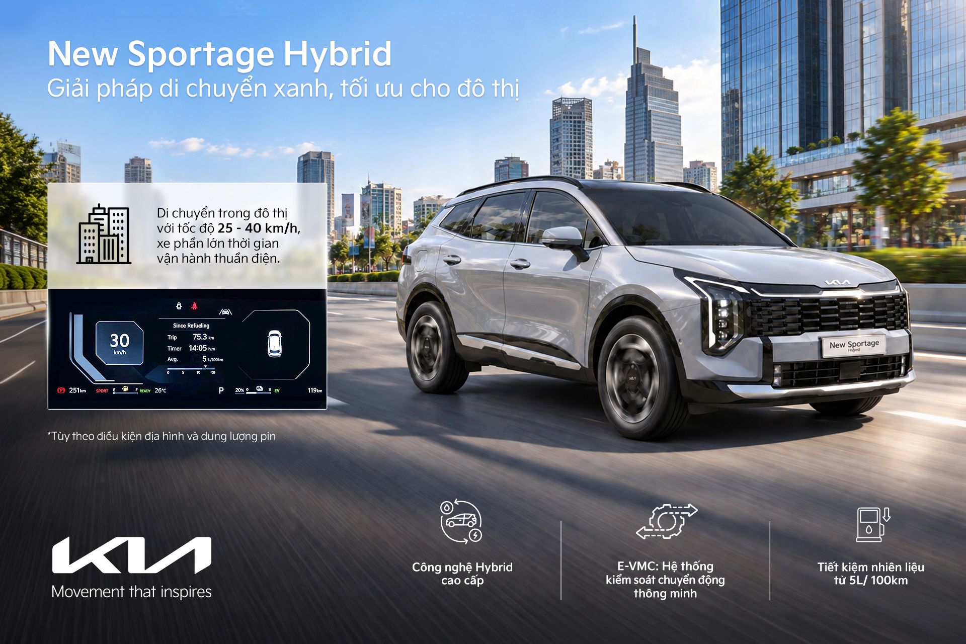 Sportage hybrid giải pháp cho đô thị (12)
